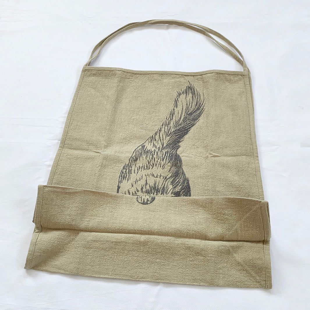 Ramie hemp cat tote