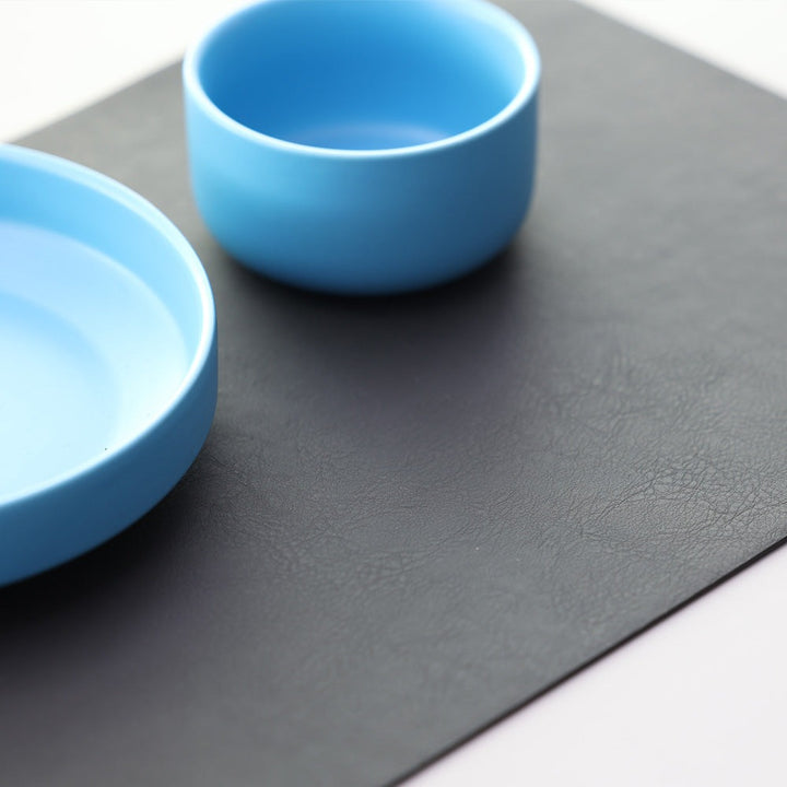 Recyclable Leather Placemat｜GRAY