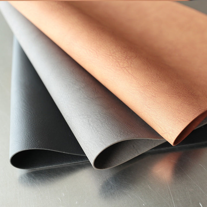 Recyclable Leather Placemat｜GRAY