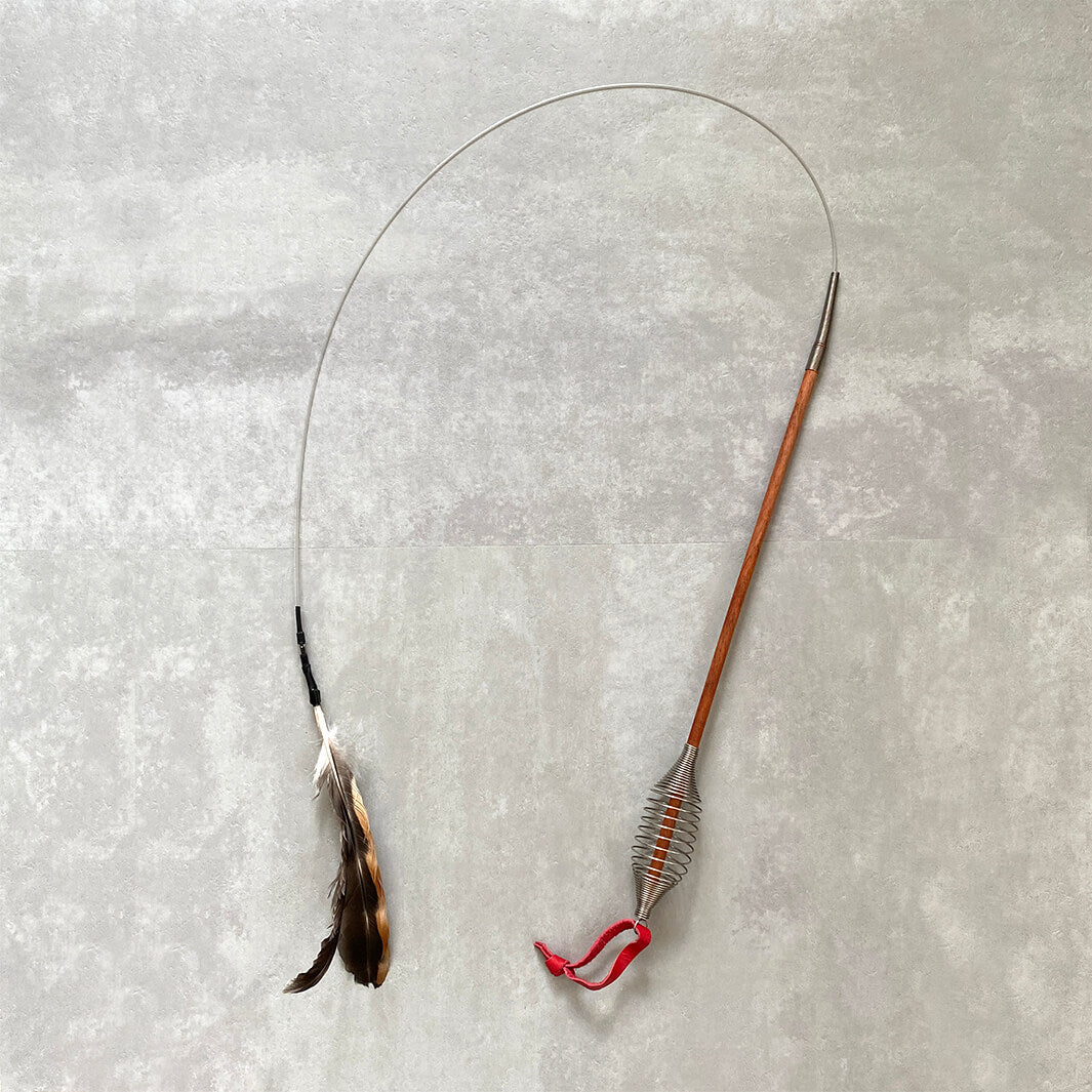 Spring Toy | Walnut with Black Strap