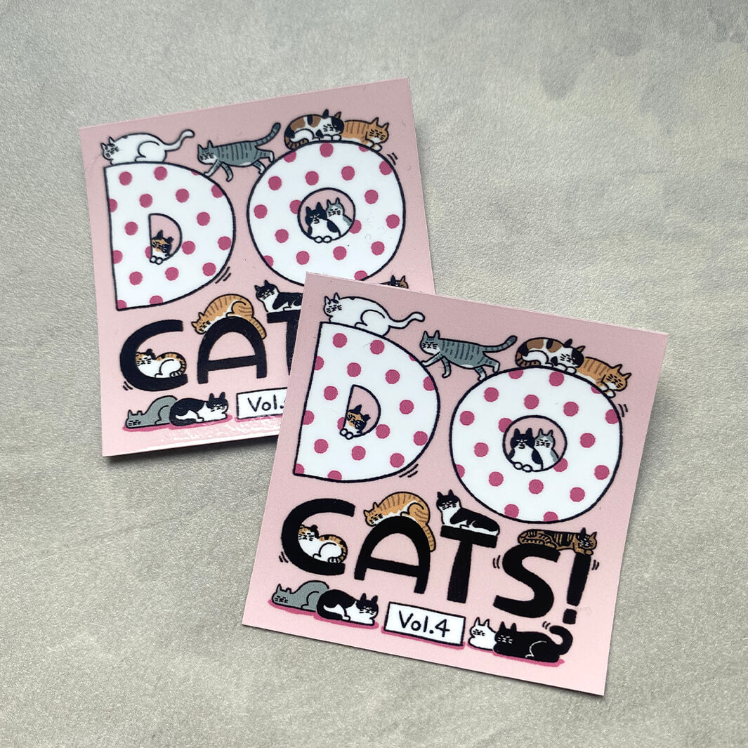 DO CATS! vol.4 オリジナルステッカー