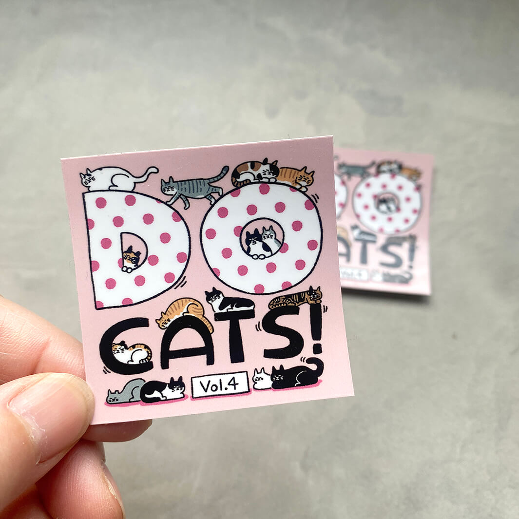 DO CATS! vol.4 オリジナルステッカー