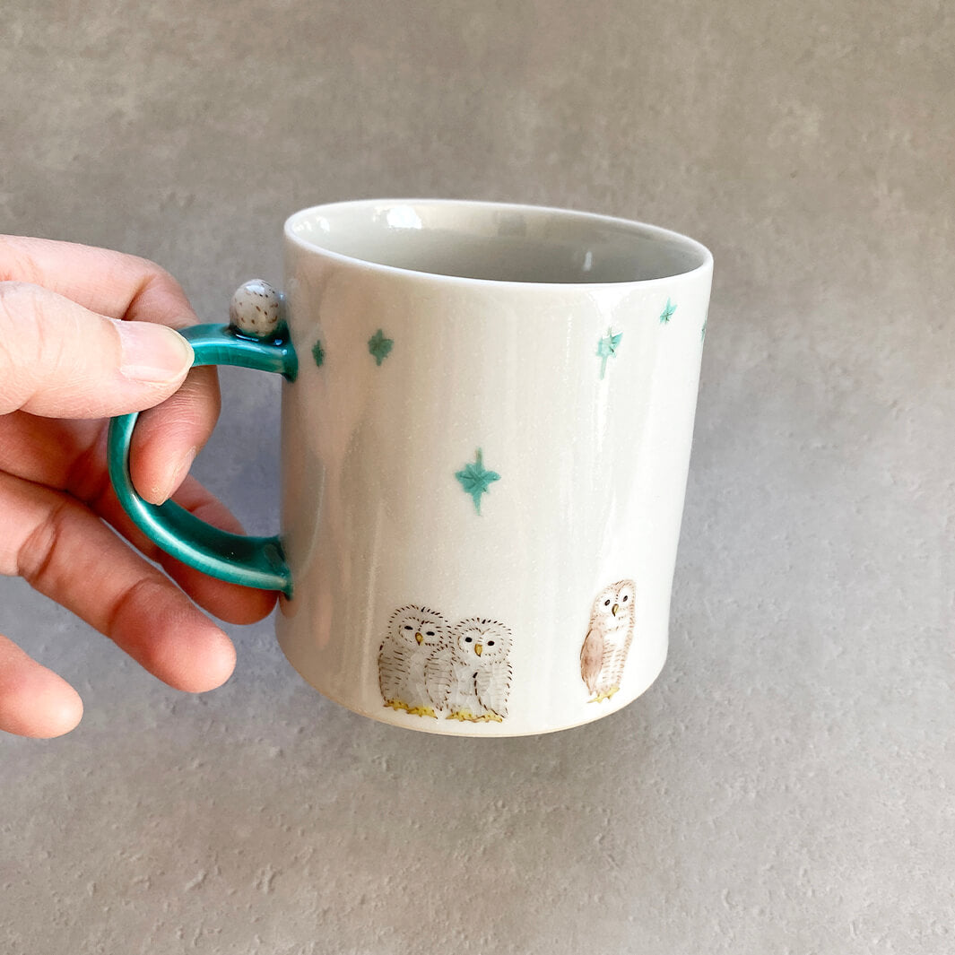 マグカップ｜緑月_B