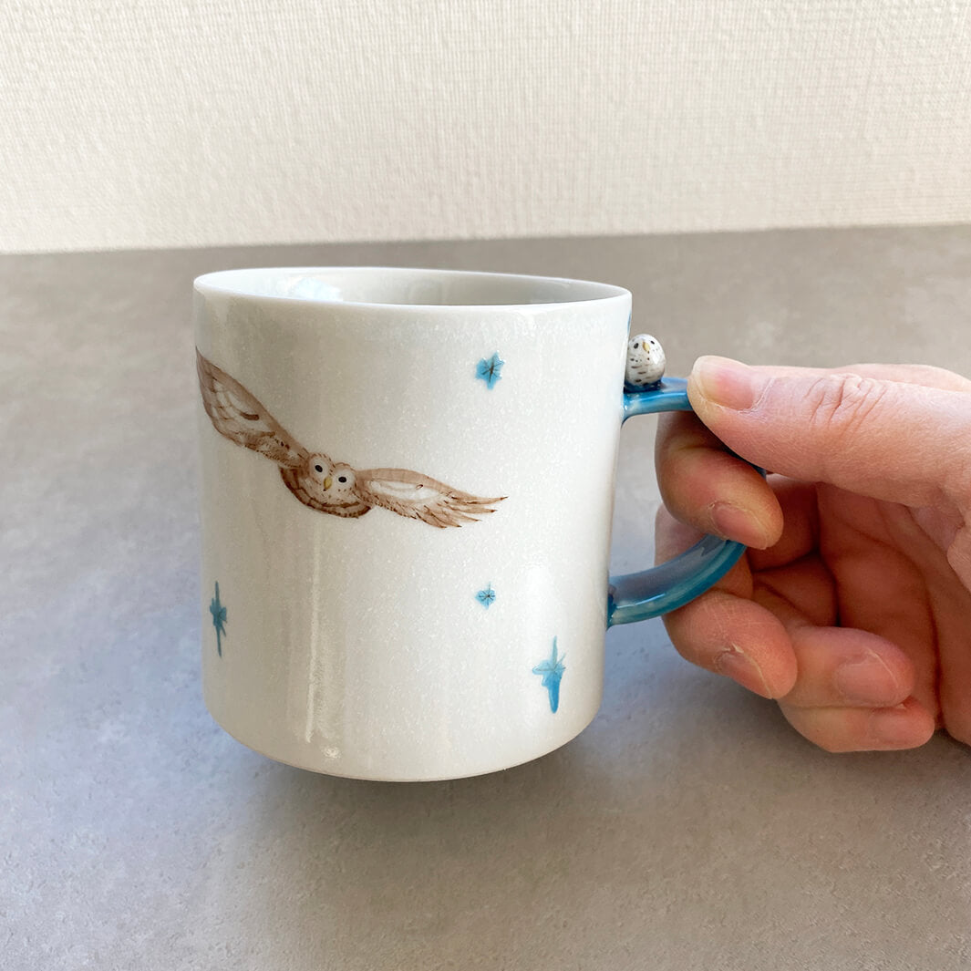 マグカップ｜青月_B