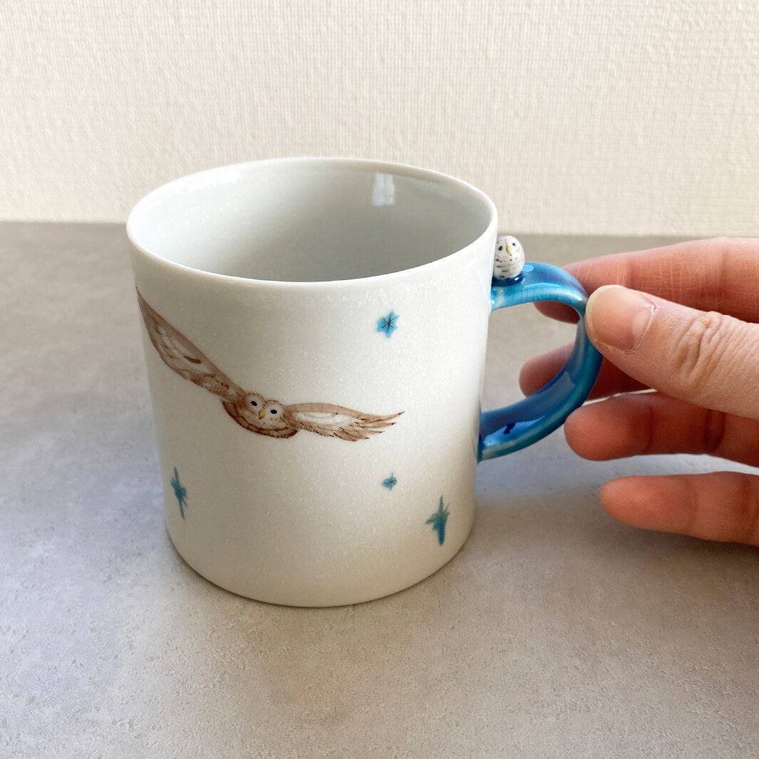 マグカップ｜青月_B