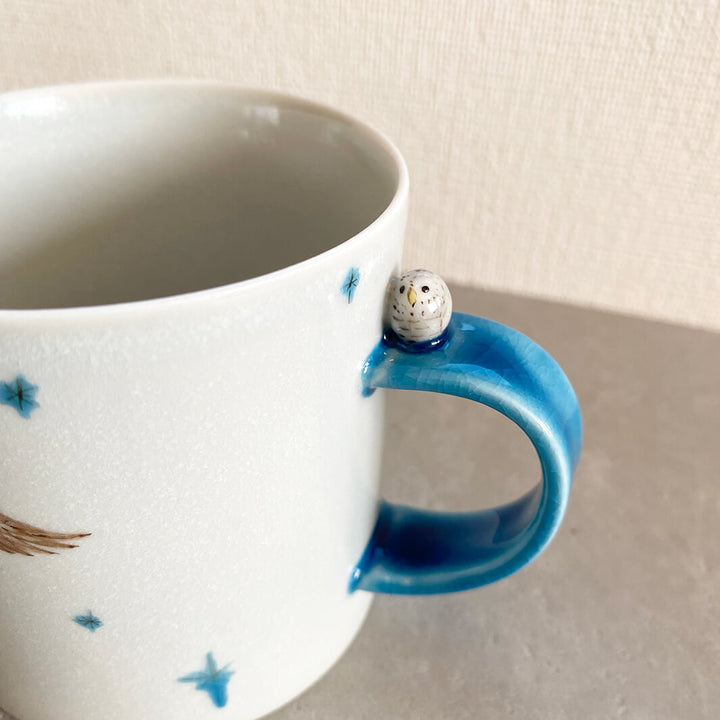 マグカップ｜青月_B