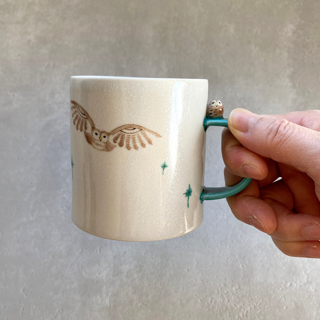 マグカップ｜緑月_A