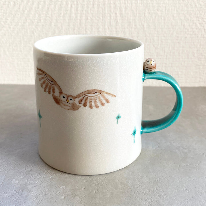 マグカップ｜緑月_A