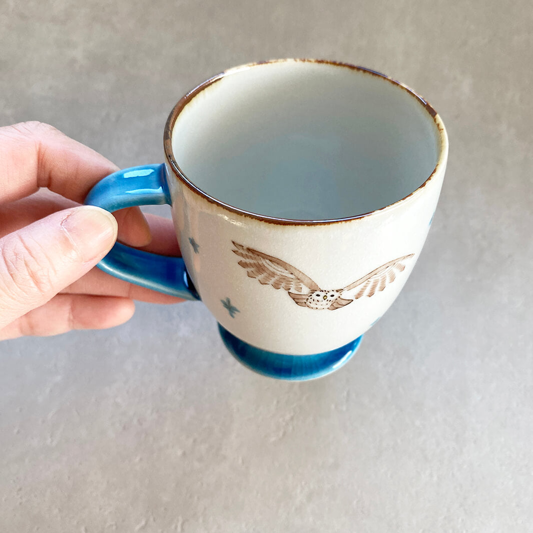 カフェマグ｜足つき_青月