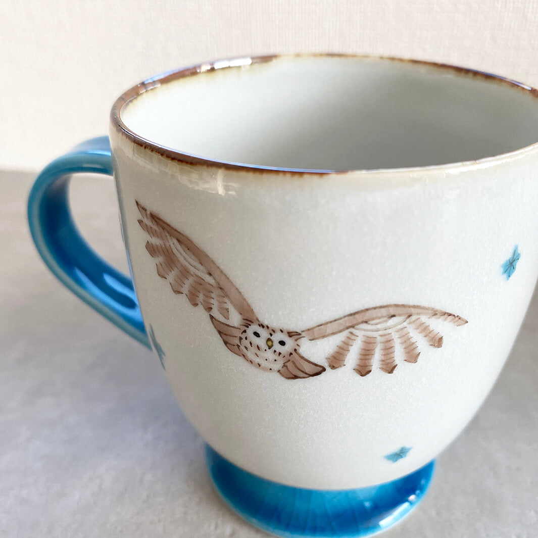 カフェマグ｜足つき_青月