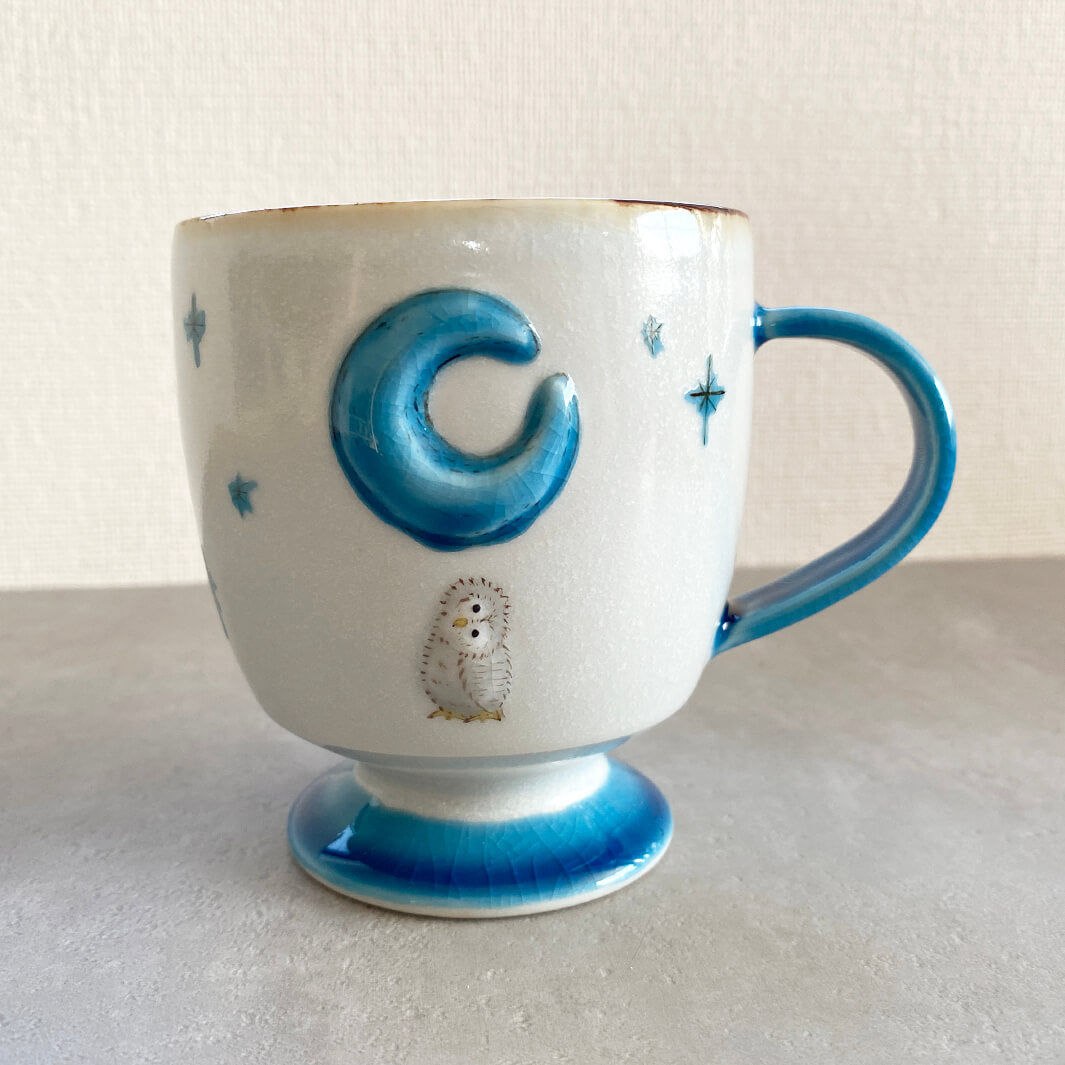 カフェマグ｜足つき_青月