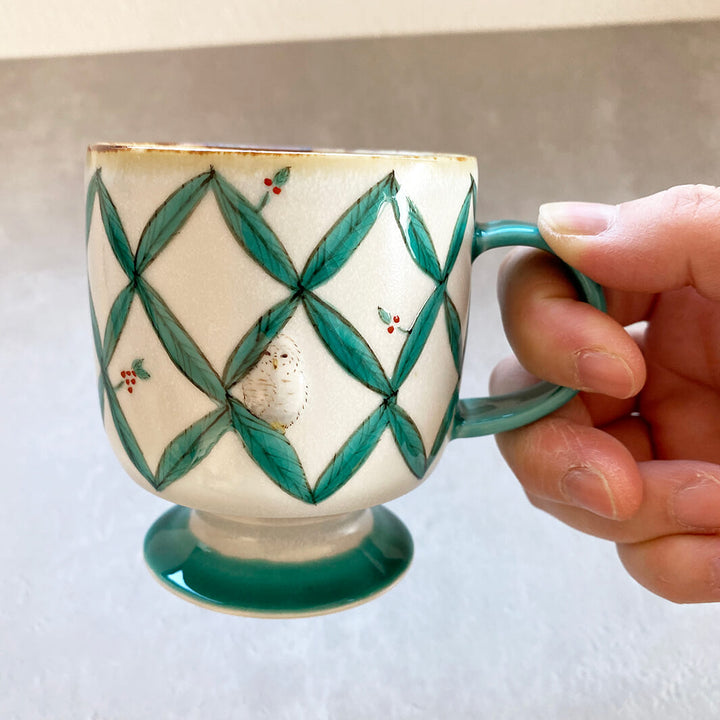 カフェマグ足付き｜木の葉