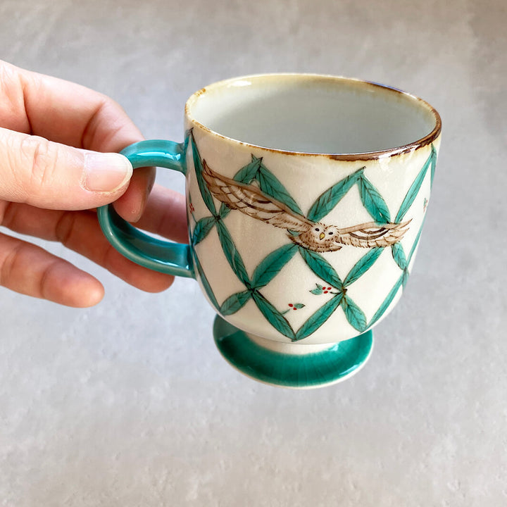 カフェマグ足付き｜木の葉