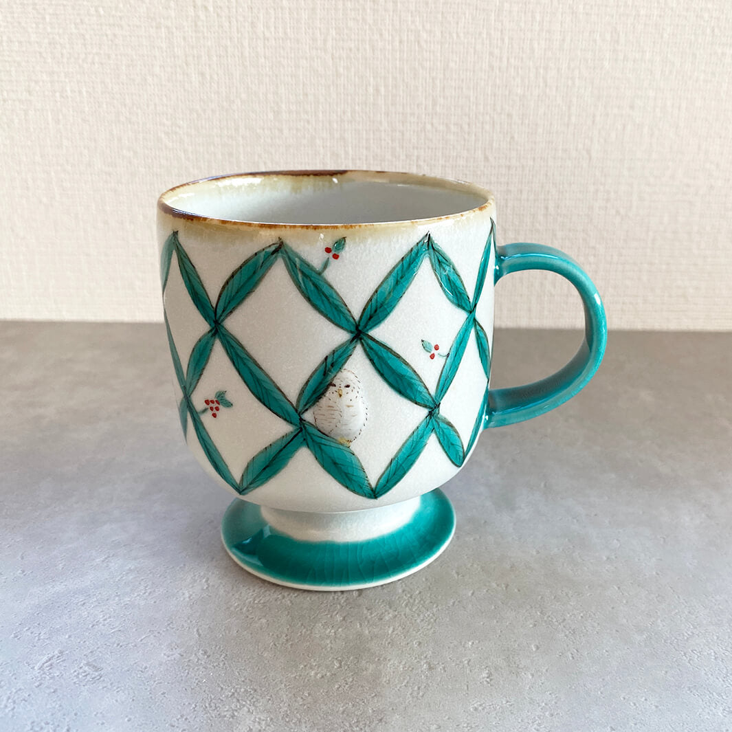 カフェマグ足付き｜木の葉