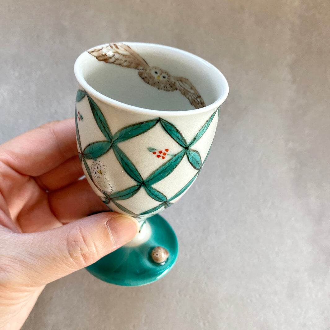 馬上杯｜すらり_木の葉