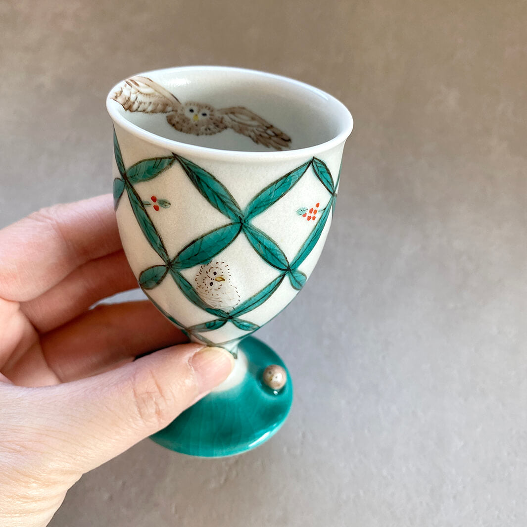 馬上杯｜すらり_木の葉