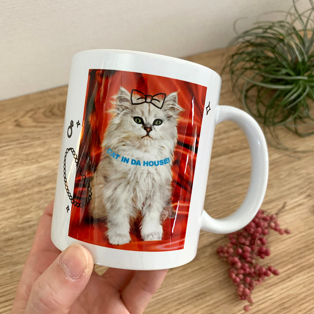 CAT DONATION MUG｜ペルシャ