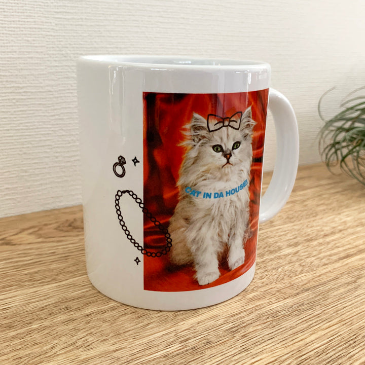 CAT DONATION MUG｜ペルシャ