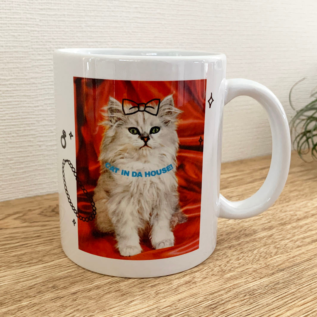 CAT DONATION MUG｜ペルシャ