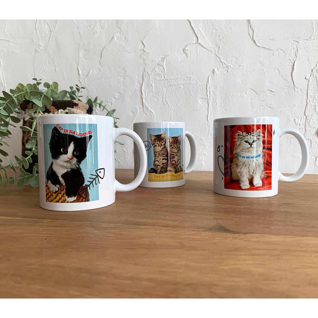 CAT DONATION MUG｜ペルシャ