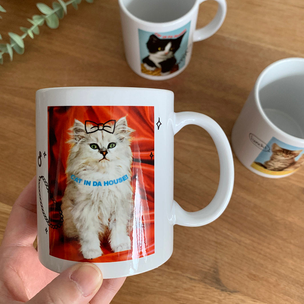 CAT DONATION MUG｜ペルシャ