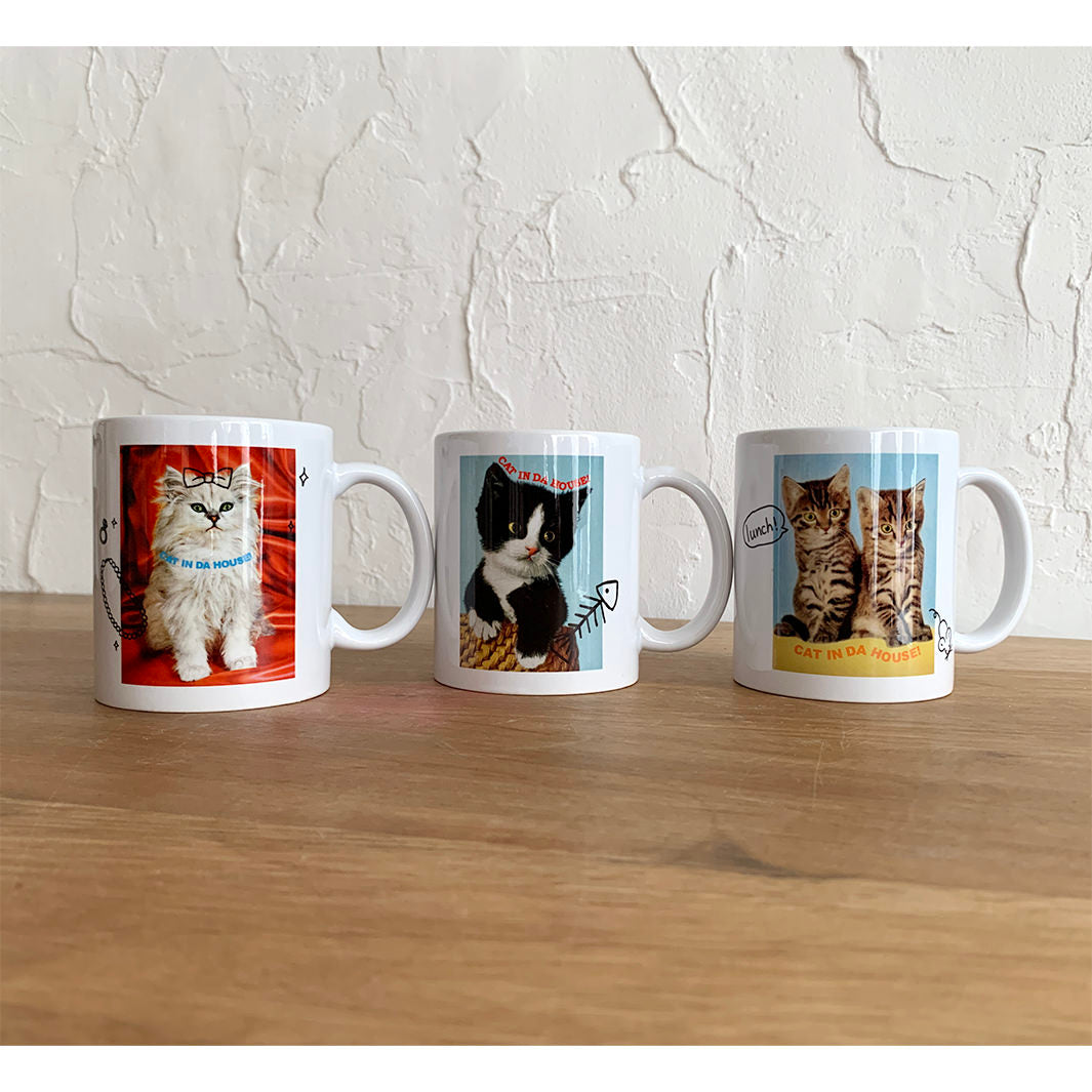 CAT DONATION MUG｜ペルシャ