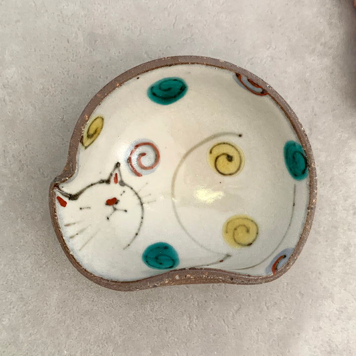 豆鉢｜百楽_すわり猫