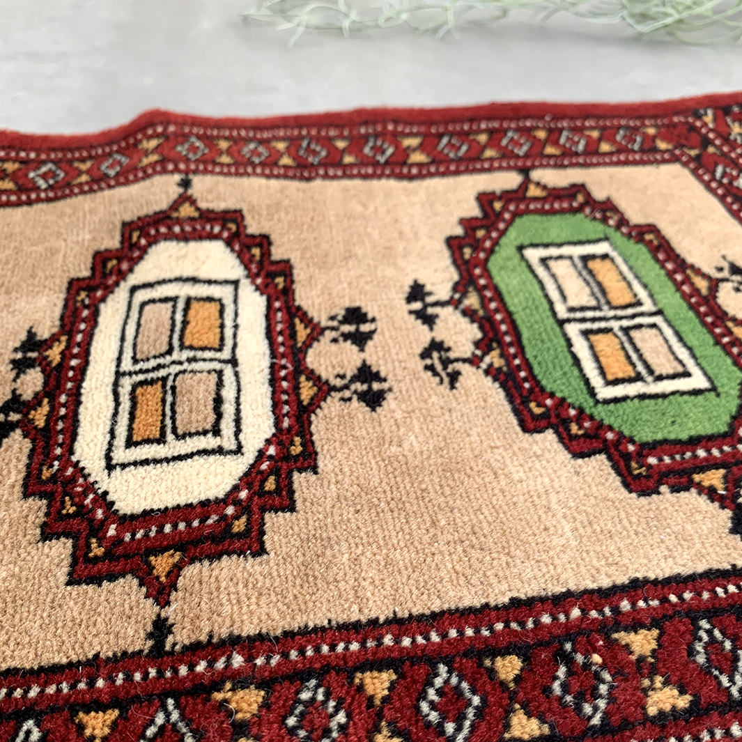 Pakistan mini rug｜４０