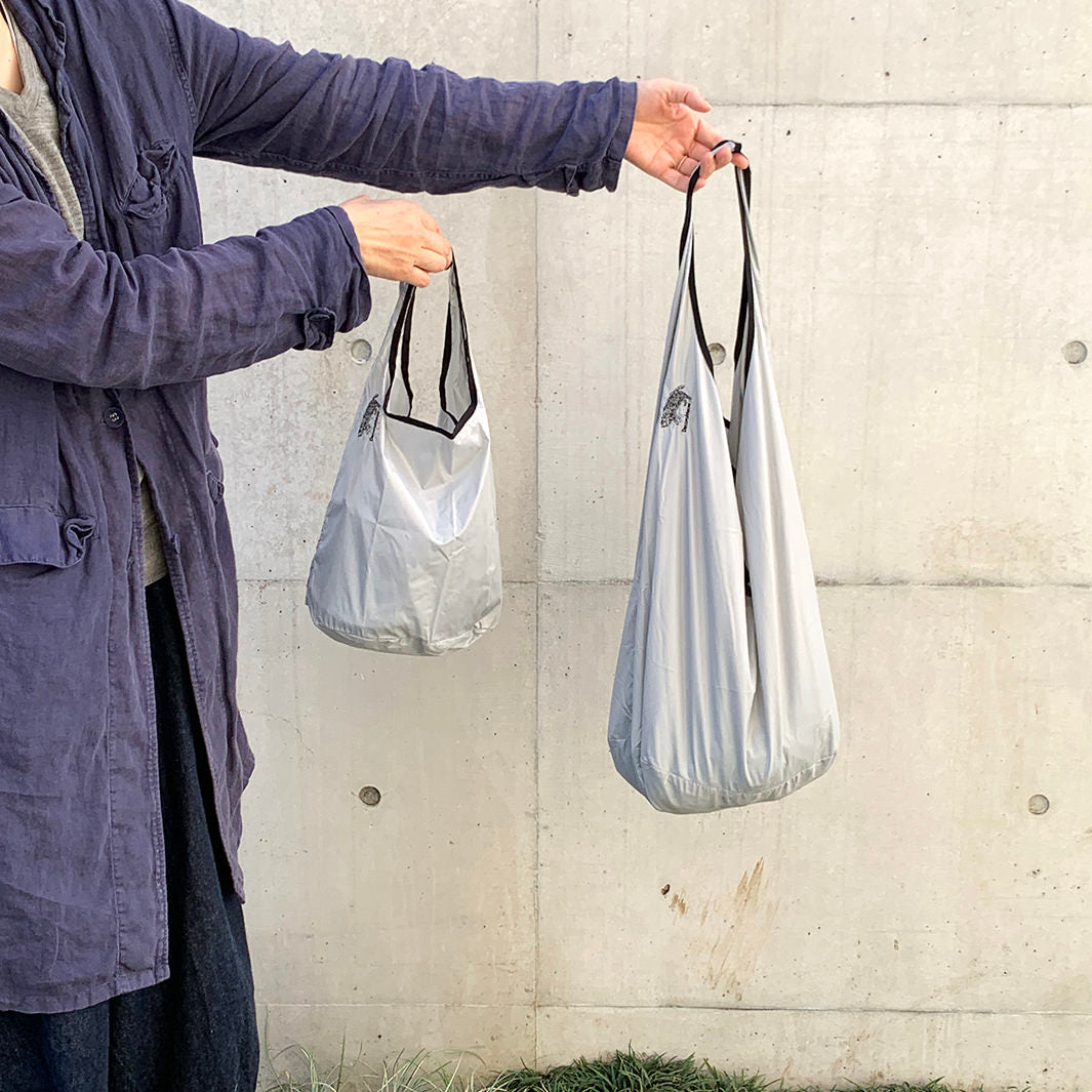 Cat embroidered shopping bag | D.GRAY | L