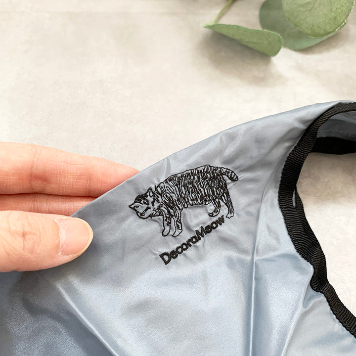 Cat embroidered shopping bag | D.GRAY | S