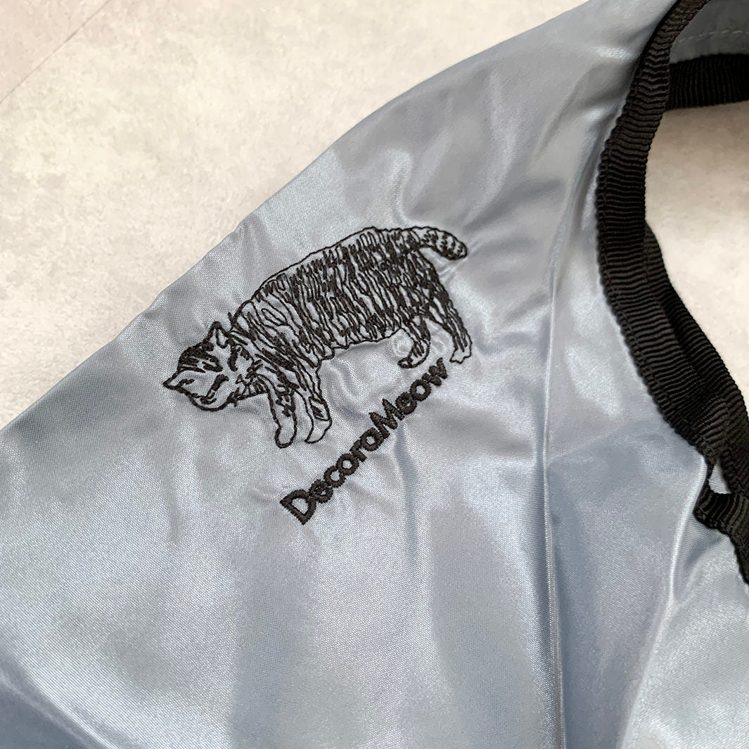 Cat embroidered shopping bag | D.GRAY | S