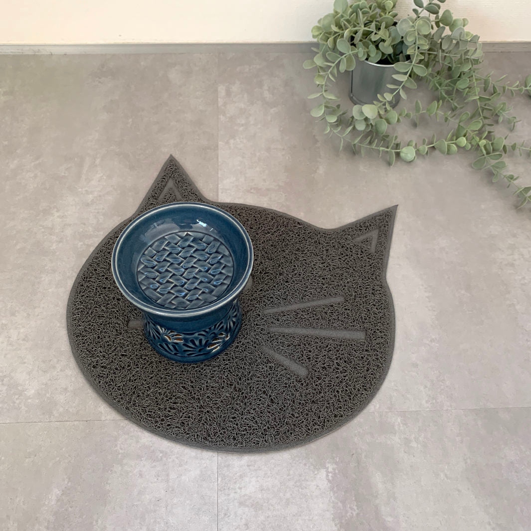 ネコ型トイレマット