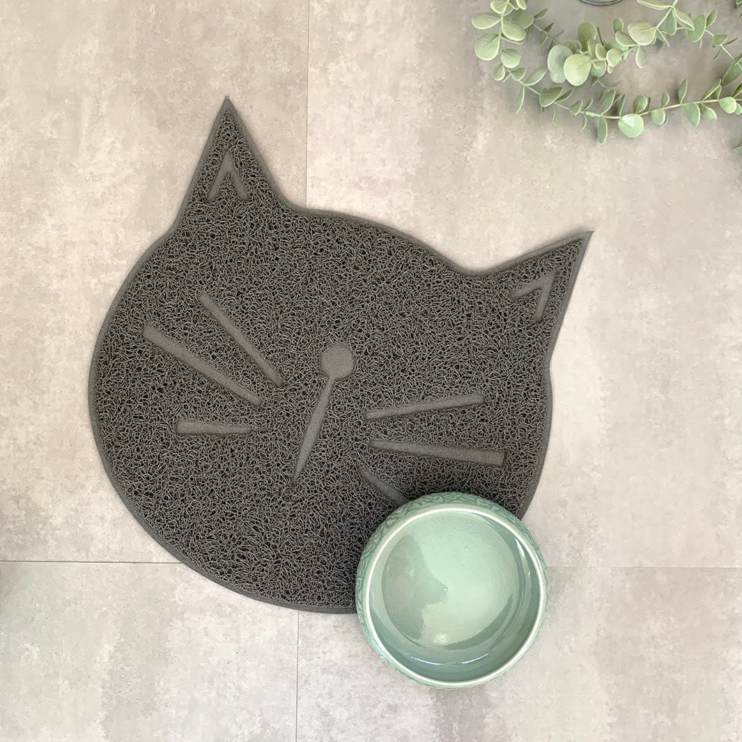 ネコ型トイレマット