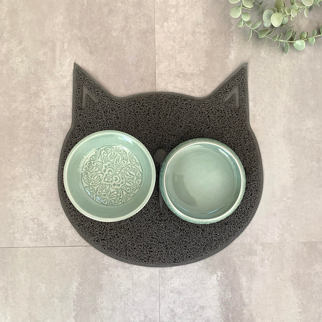 ネコ型トイレマット