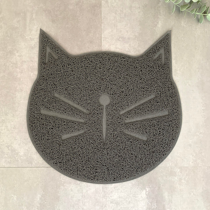 ネコ型トイレマット