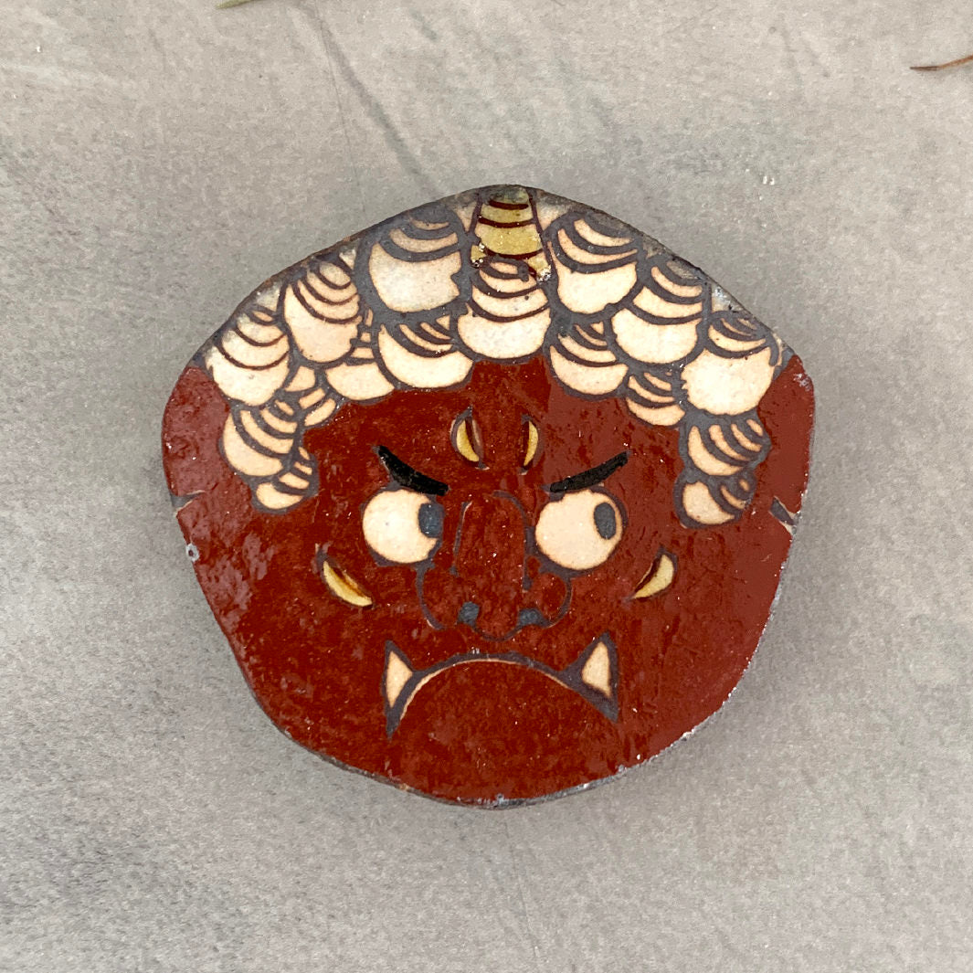 箸置き｜百楽_赤鬼 – monco